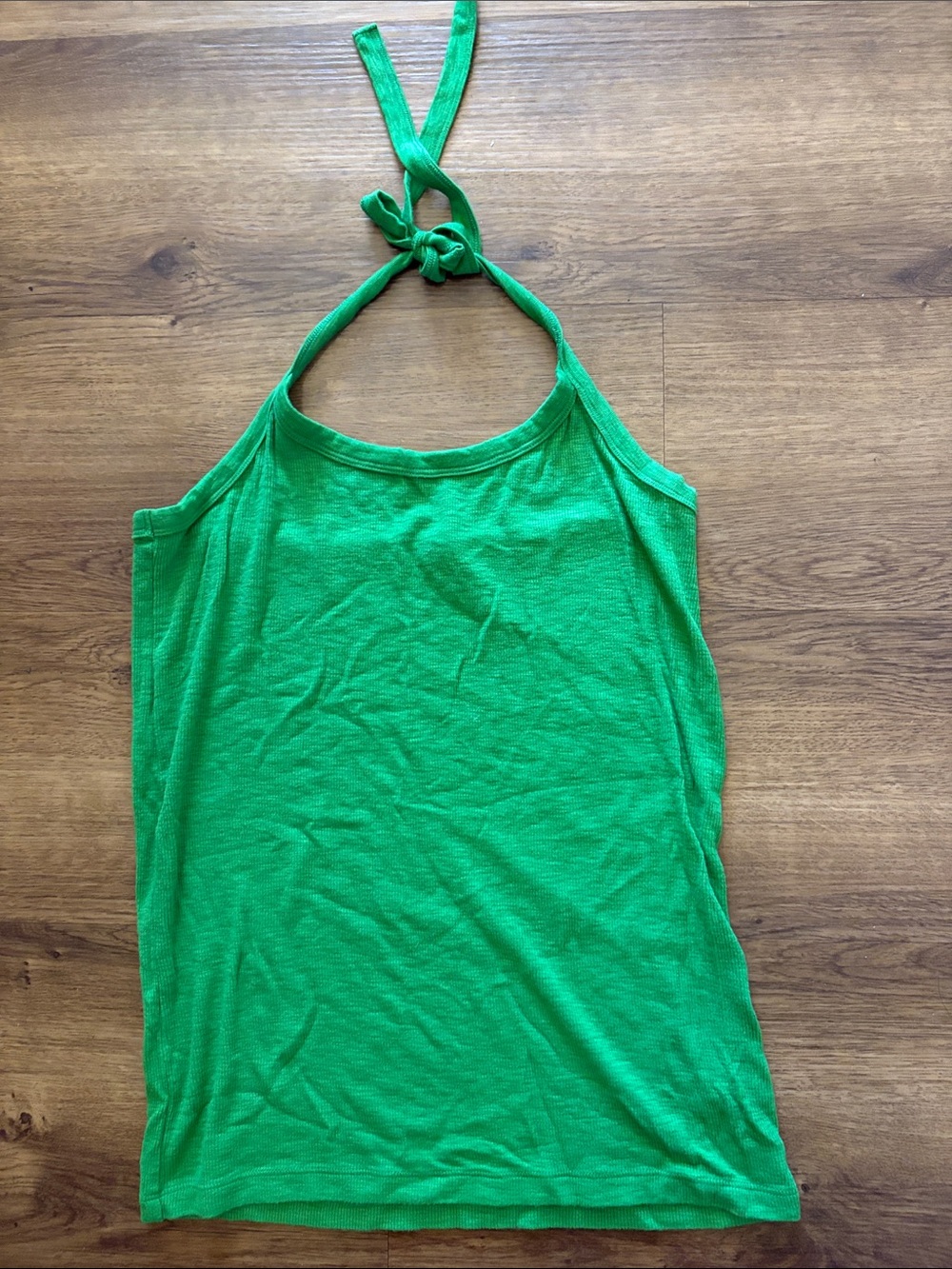 aerie Bright Green Halter Neck Tank